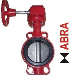 Затвор поворотный межфланцевый ABRA-BUV-VF866D050G Ду50 Ру16 с редуктором