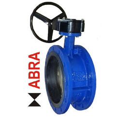 Затвор поворотный фланцевый ABRA-BUV-FL226D050G Ду50 Ру10/16 с редуктором