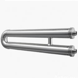 Регистры отопления двухрядные РЗЭ-2x108x2.0-3000 мм